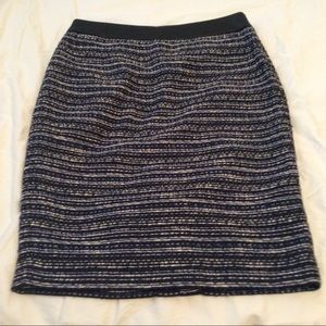 NWT The Limited tweed/pleather pencil skirt (2)